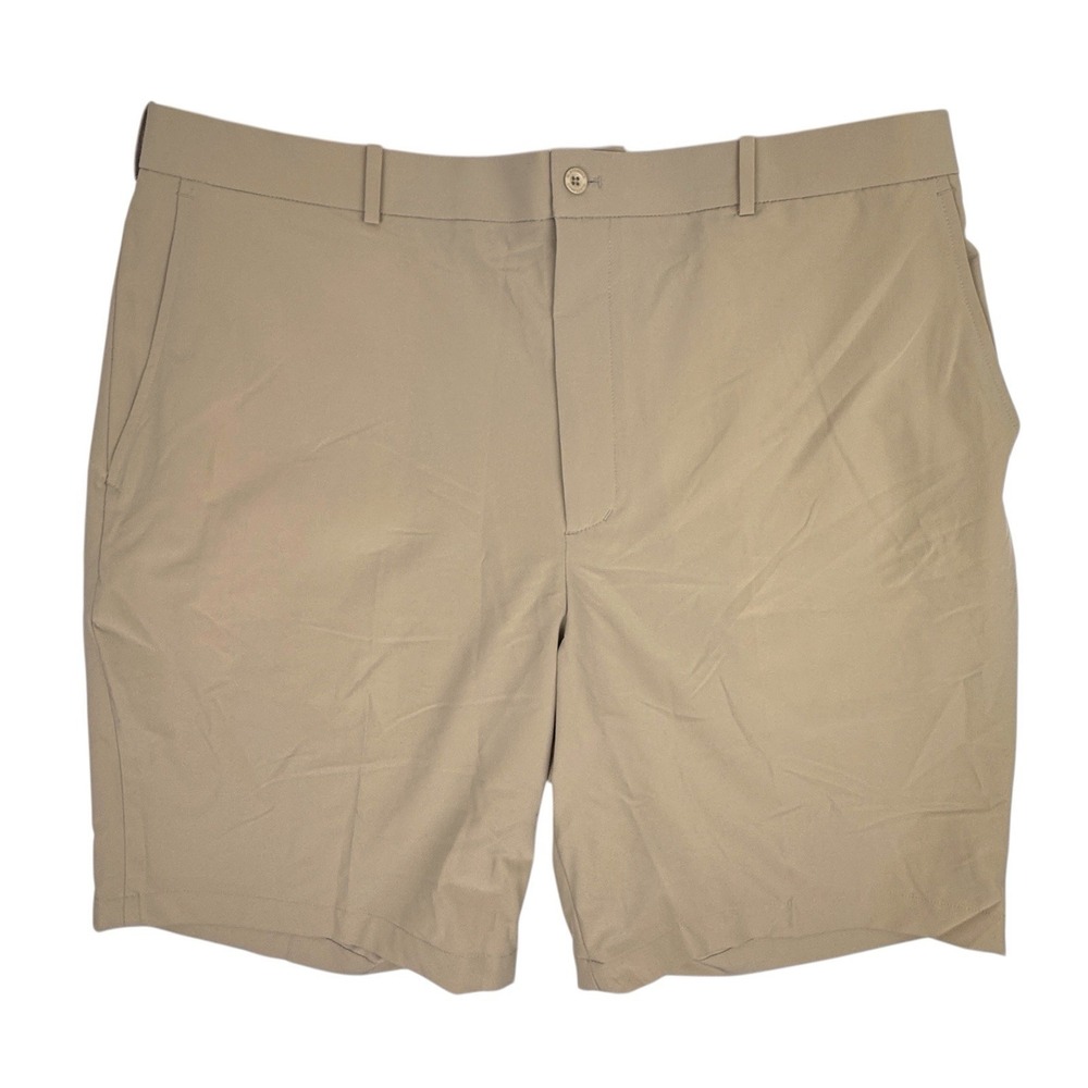 Slazenger Golf Shorts Men's Size 40 Khaki Beige ⛳️ Wicking Lightweight NWT $50